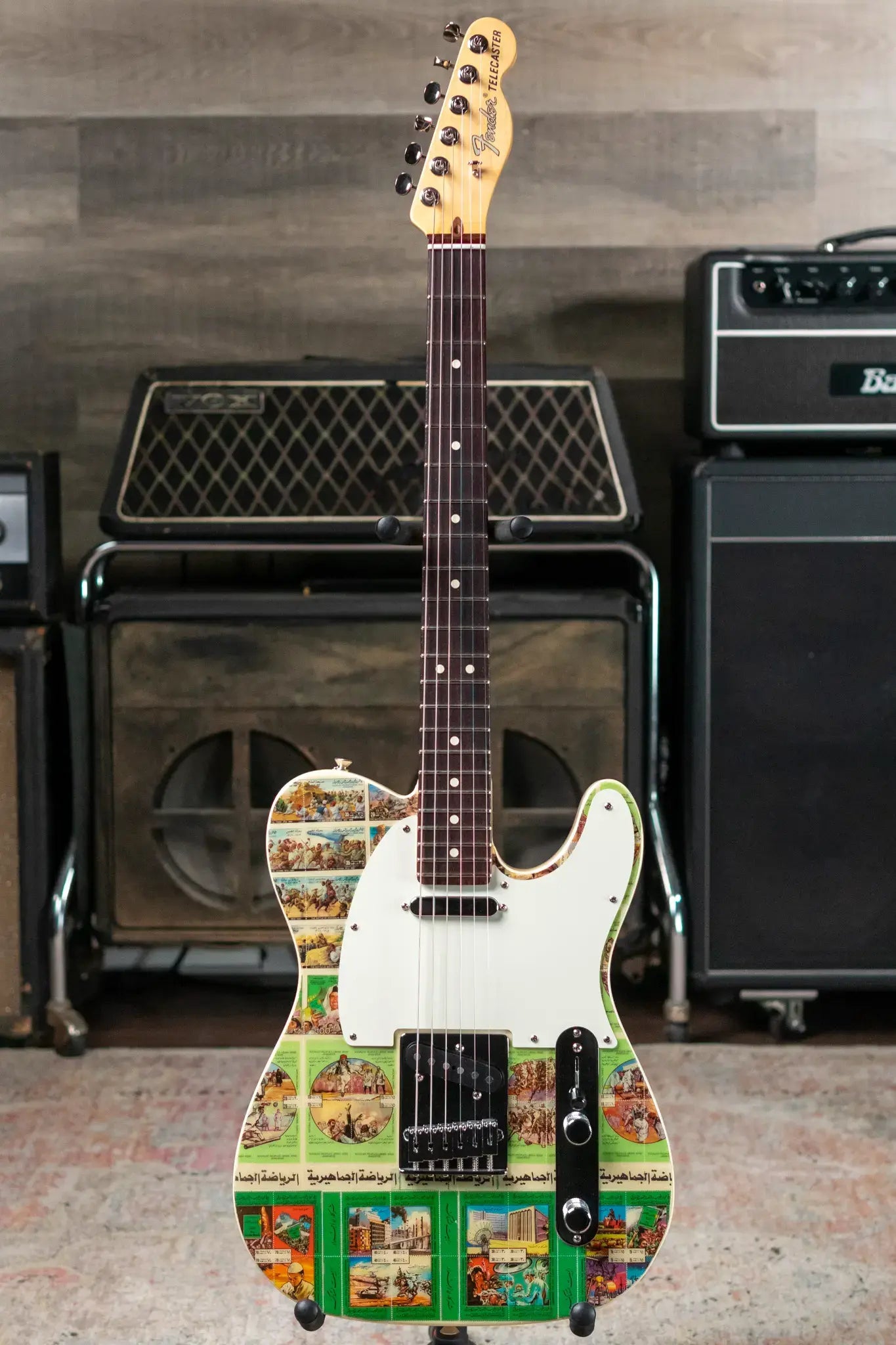 Fender Custom Shop "Imagine" World Stamp Collection Telecaster, Libya w/ Hardshell Case