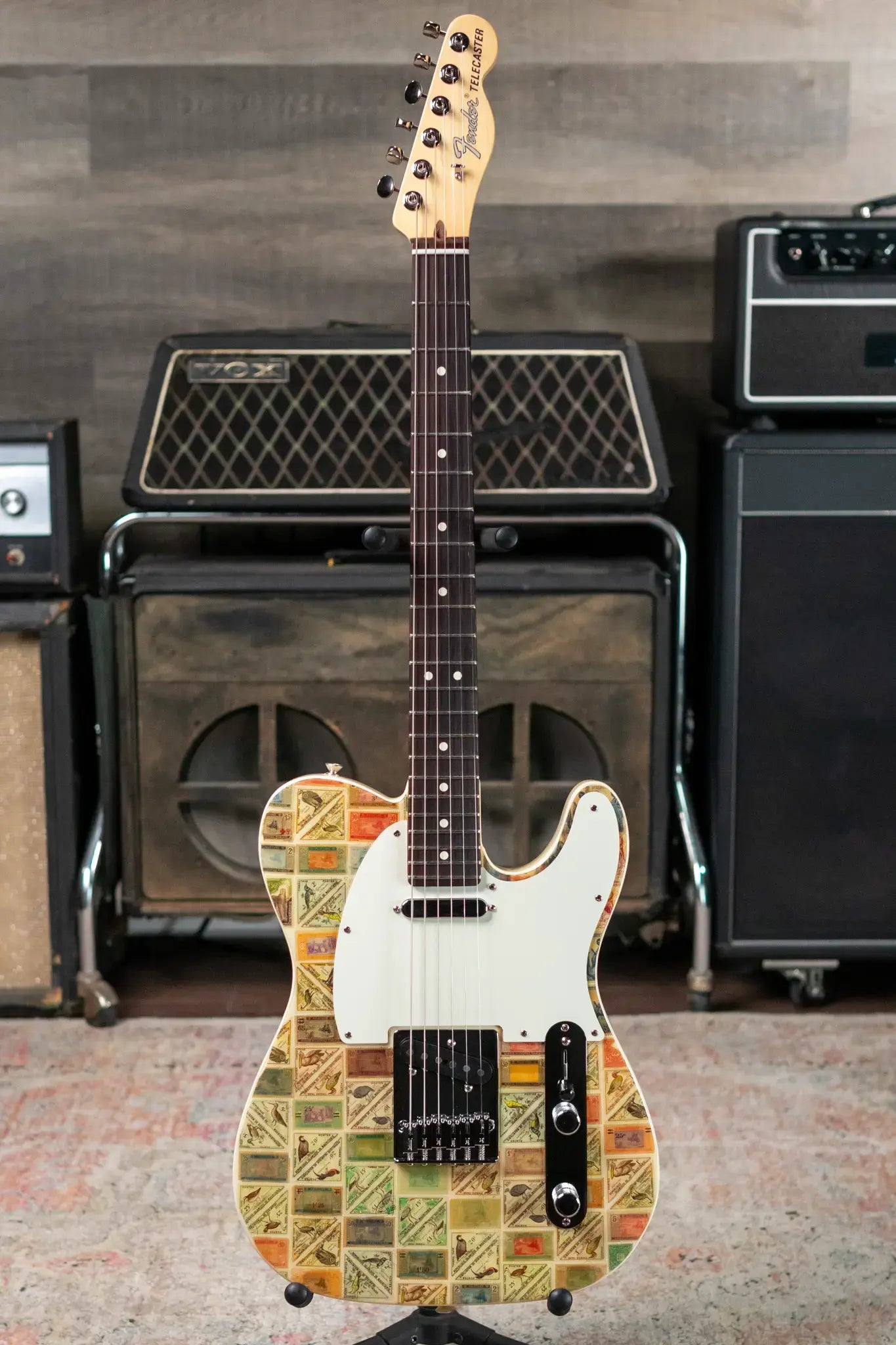 Fender Custom Shop "Imagine" World Stamp Collection Telecaster, Mauritania w/ Hardshell Case