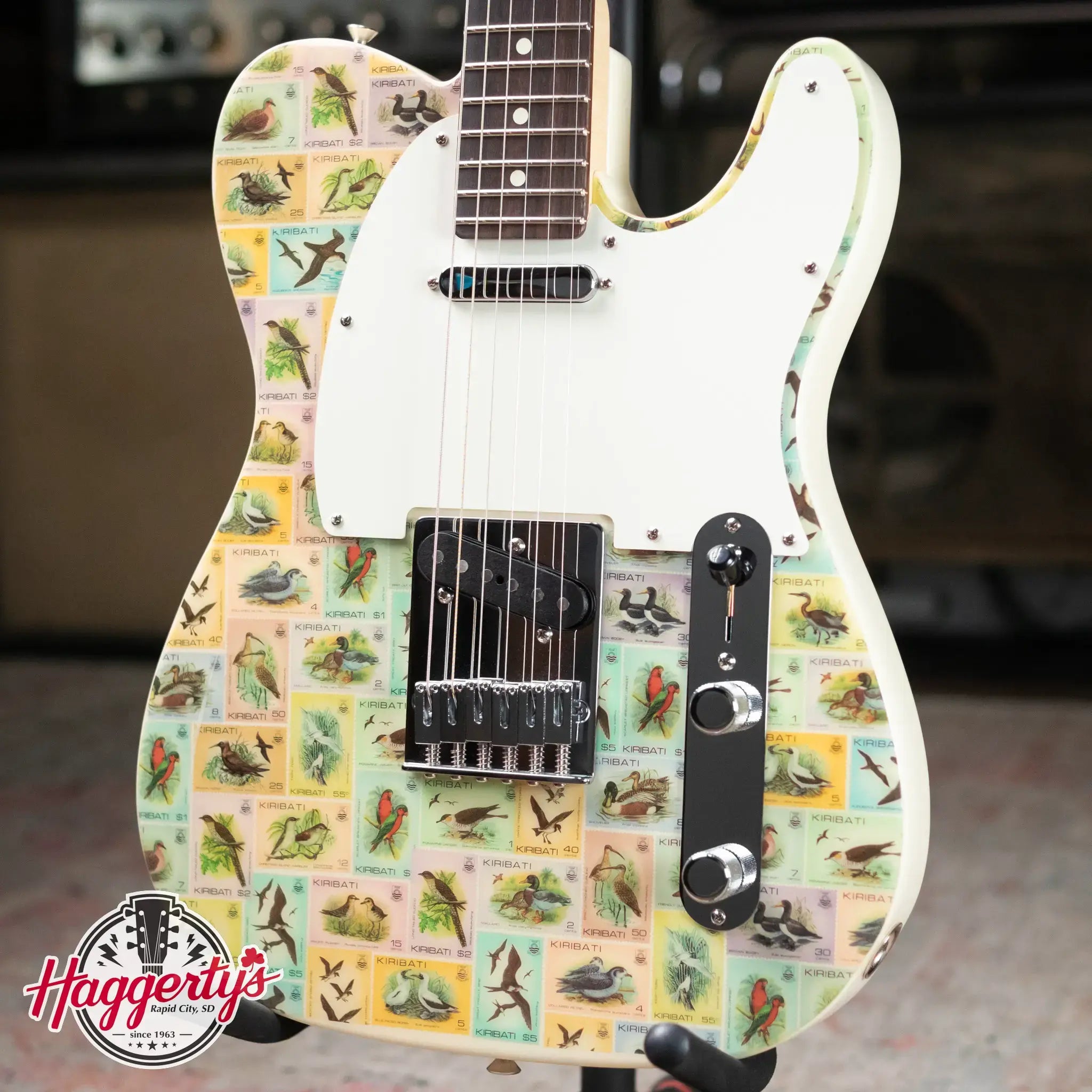Fender Custom Shop "Imagine" World Stamp Collection Telecaster, Republic of Kiribati w/ Hardshell Case