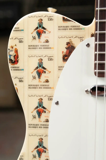 Fender Custom Shop "Imagine" World Stamp Collection Telecaster - Union of the Comoros with Hardshell Case - Floor Model