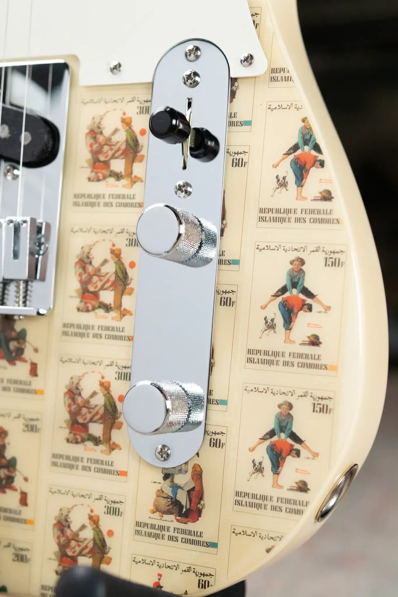 Fender Custom Shop "Imagine" World Stamp Collection Telecaster, Union of the Comoros w/ Hardshell Case