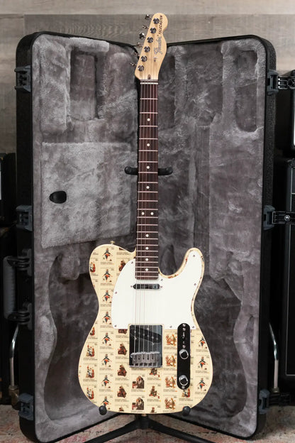 Fender Custom Shop "Imagine" World Stamp Collection Telecaster - Union of the Comoros with Hardshell Case - Floor Model
