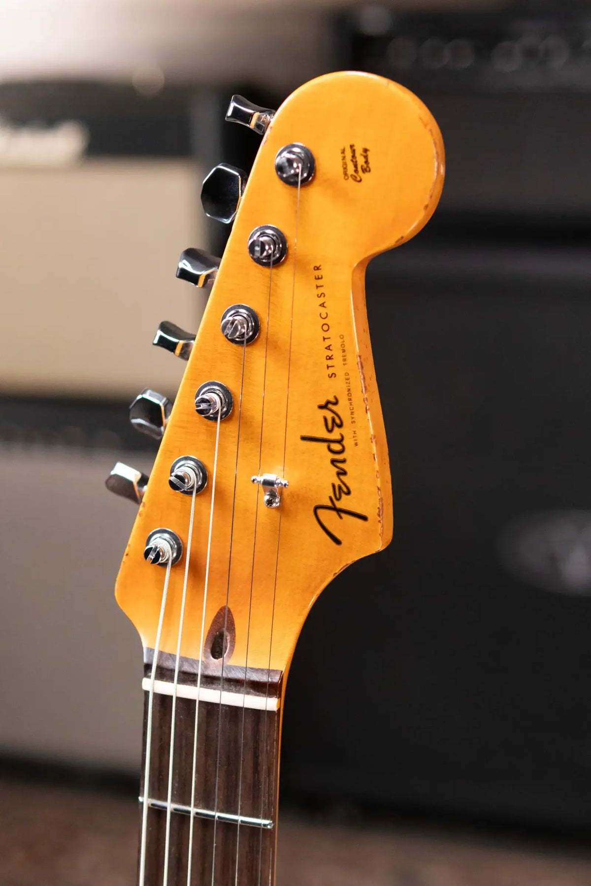 Fender Custom Shop LR25-Custom Deluxe HBS-1 Stratocaster Heavy Relic Electric Guitar - Seafoam Green Sparkle/3-Color Sunburst with Hardshell Case