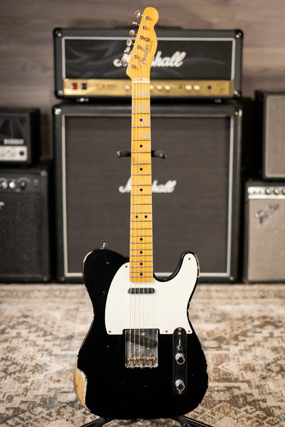 Fender Custom Shop 2021 Winter Event LTD '51 Telecaster Relic Electric Guitar - Aged Black with Hardshell Case - Used