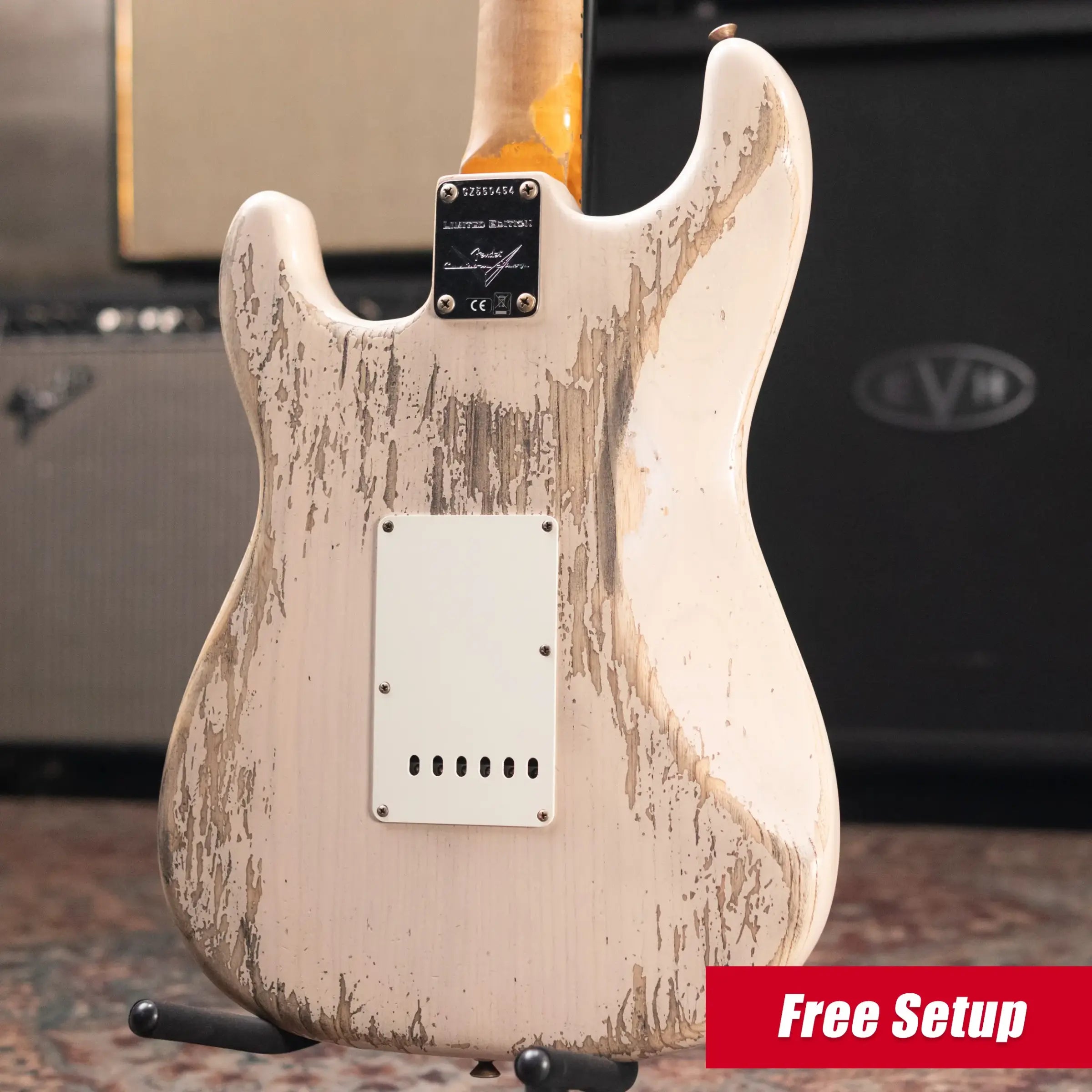 Fender Custom Shop LTD Red Hot Stratocaster - Heavy Relic Dirty White Blonde with Hardshell Case - Used