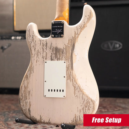 Fender Custom Shop LTD Red Hot Stratocaster - Heavy Relic Dirty White Blonde with Hardshell Case - Used