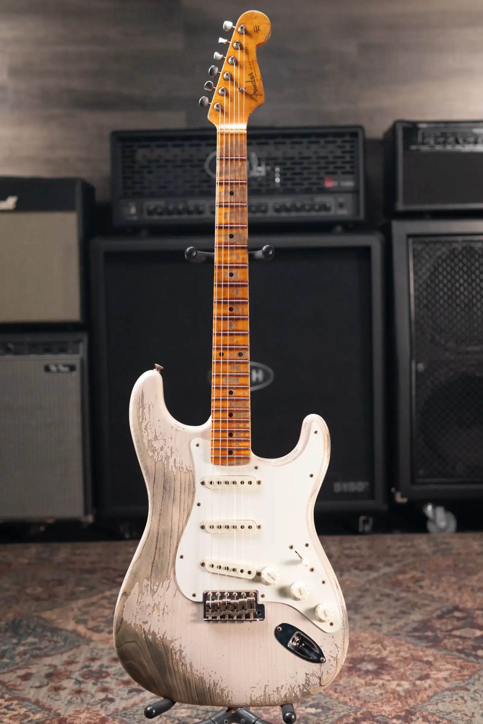 Fender Custom Shop LTD Red Hot Stratocaster - Heavy Relic Dirty White Blonde with Hardshell Case - Used