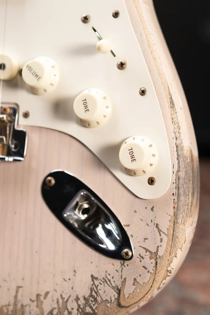 Fender Custom Shop LTD Red Hot Stratocaster - Heavy Relic Dirty White Blonde with Hardshell Case - Used