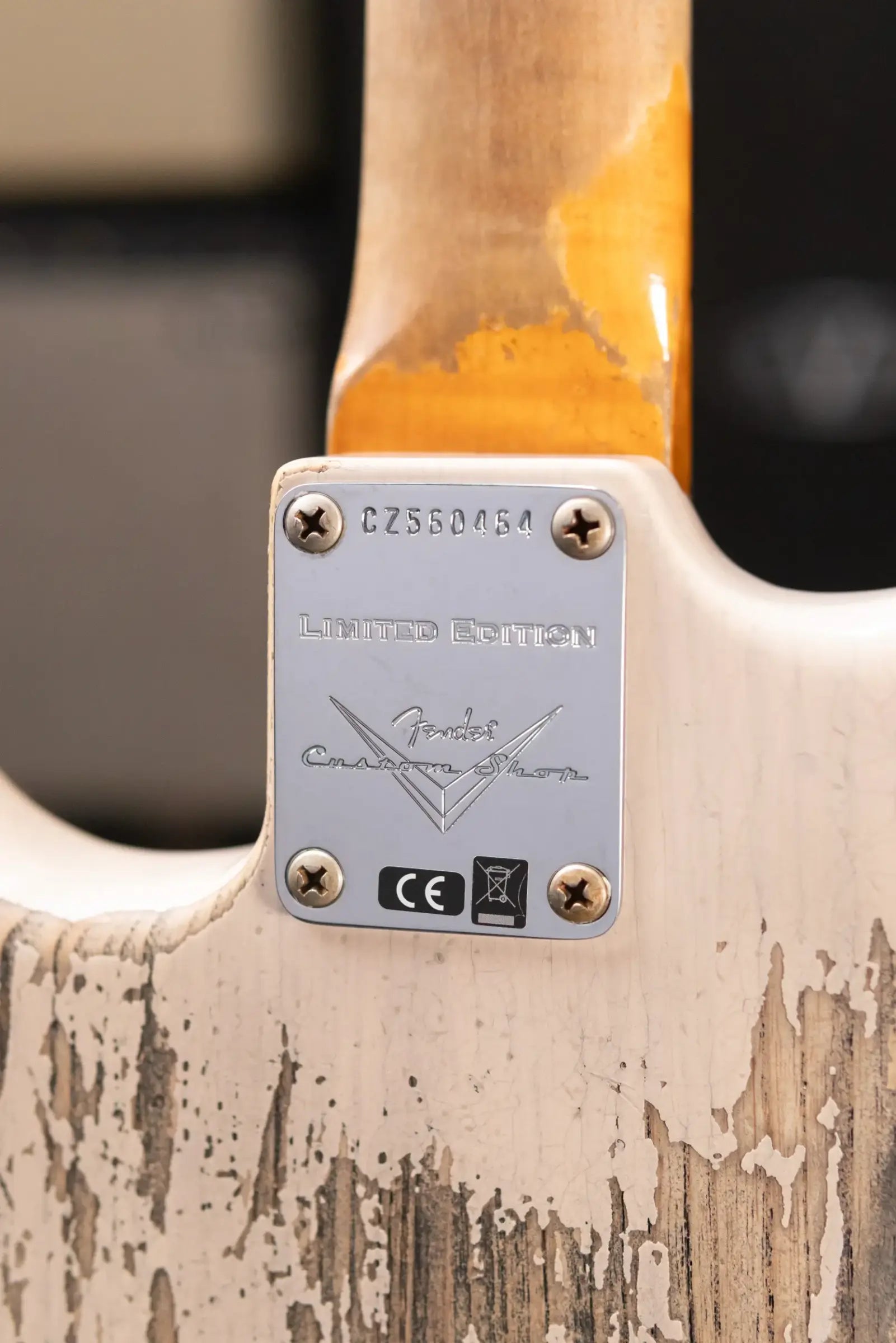 Fender Custom Shop LTD Red Hot Stratocaster - Heavy Relic Dirty White Blonde with Hardshell Case - Used