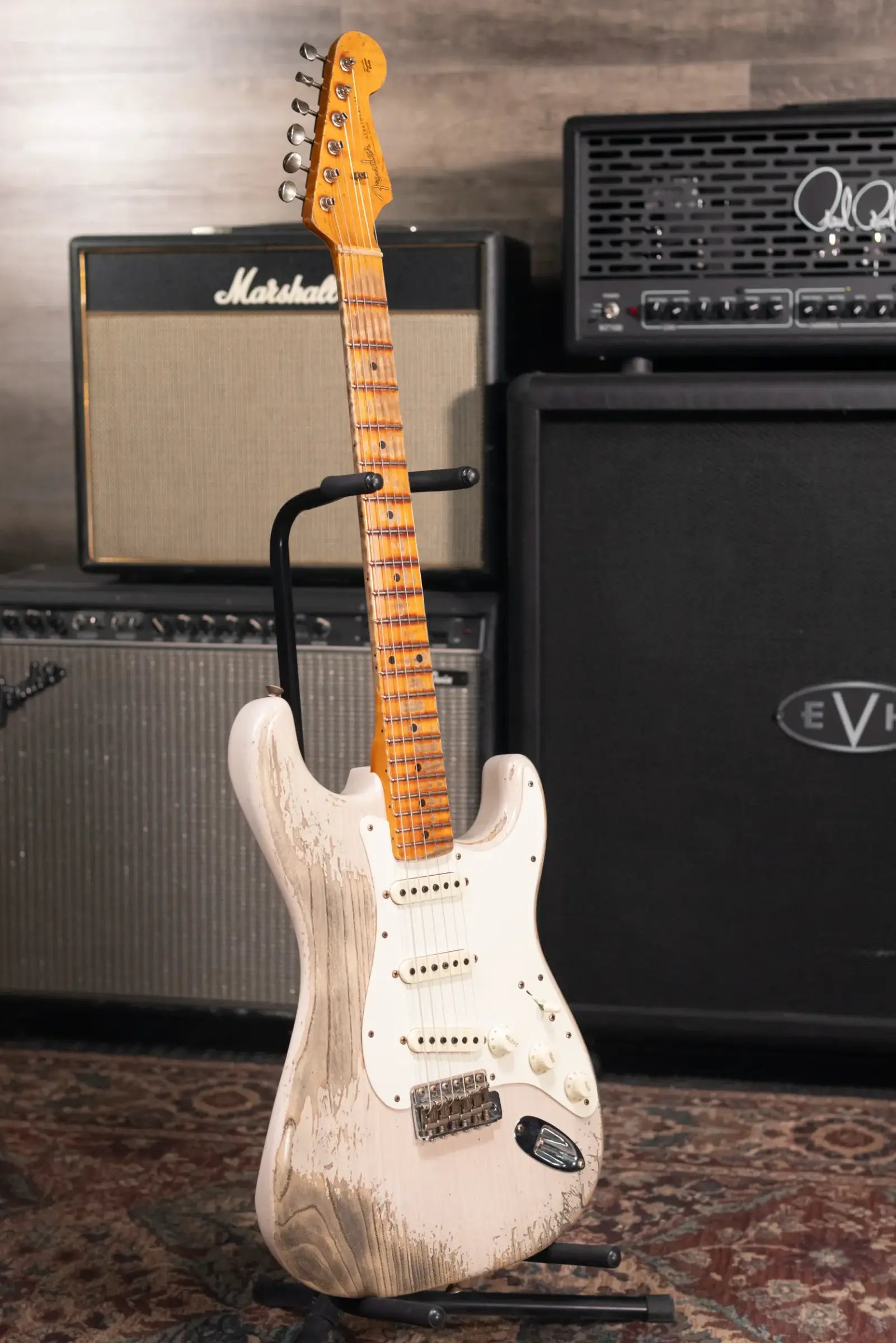 Fender Custom Shop LTD Red Hot Stratocaster - Heavy Relic Dirty White Blonde with Hardshell Case - Used