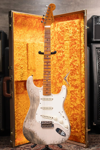 Fender Custom Shop LTD Red Hot Stratocaster - Heavy Relic Dirty White Blonde with Hardshell Case - Used