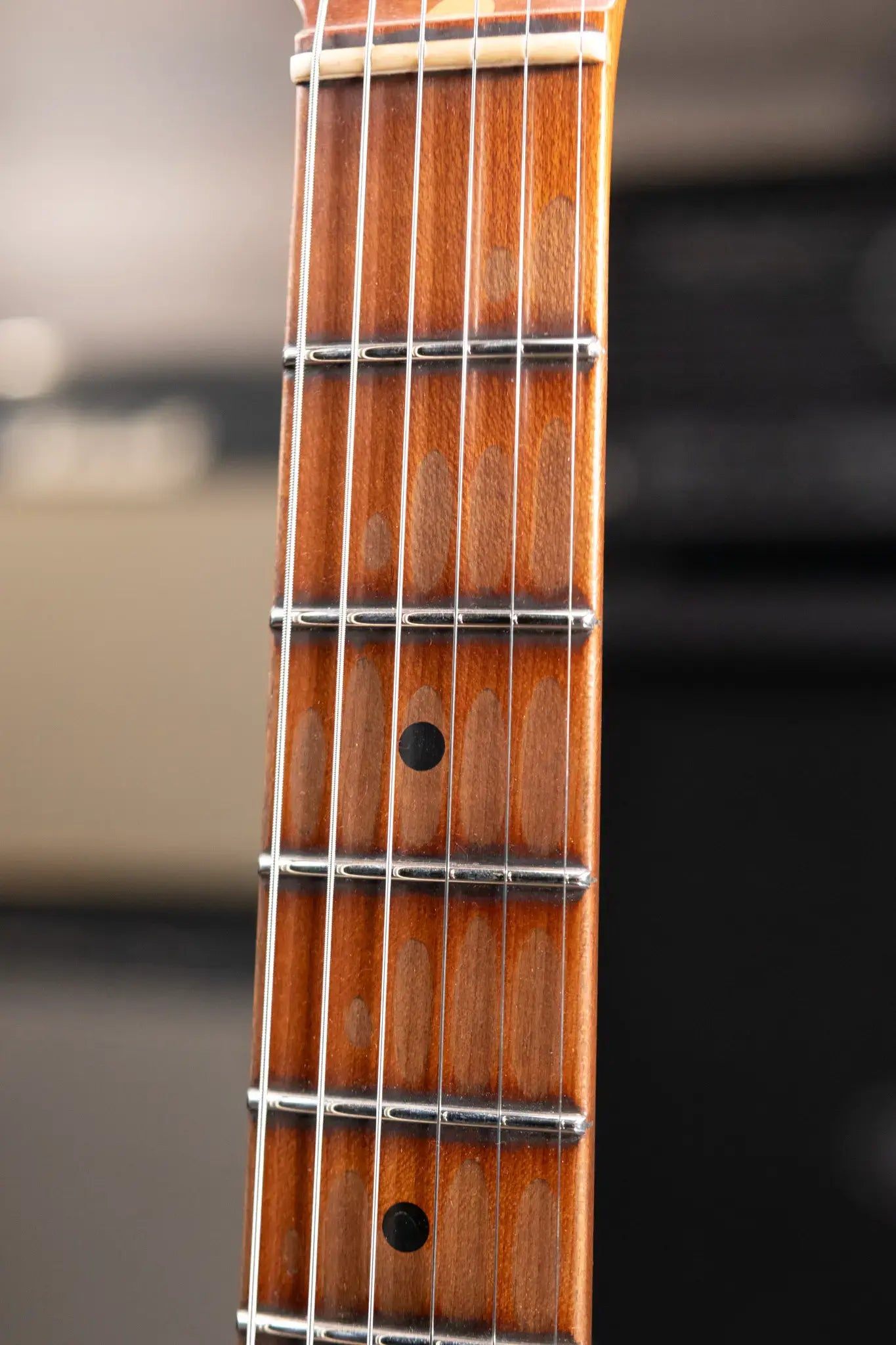 Fender Custom Shop Limited Edition Roasted Reverse '50s Telecaster Heavy Relic Electric Guitar - Ebony Transparent with Hardshell Case