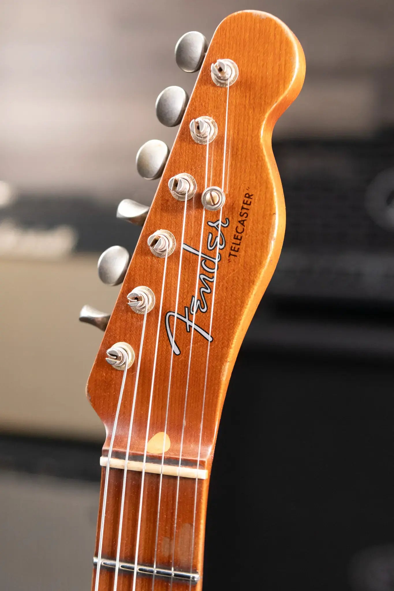 Fender Custom Shop Limited Edition Roasted Reverse '50s Telecaster Heavy Relic Electric Guitar - Ebony Transparent with Hardshell Case