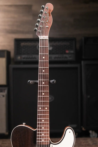 Fender Custom Shop Master Built 58 Telecaster Electric Guitar - Natural Brazilian Rosewood Top with Hardshell Case