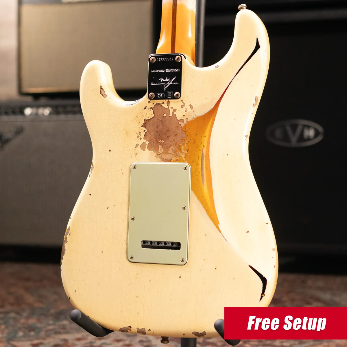 Fender Custom Shop NAMM 2026 Custom Deluxe Heavy Relic HBS-1 Stratocas