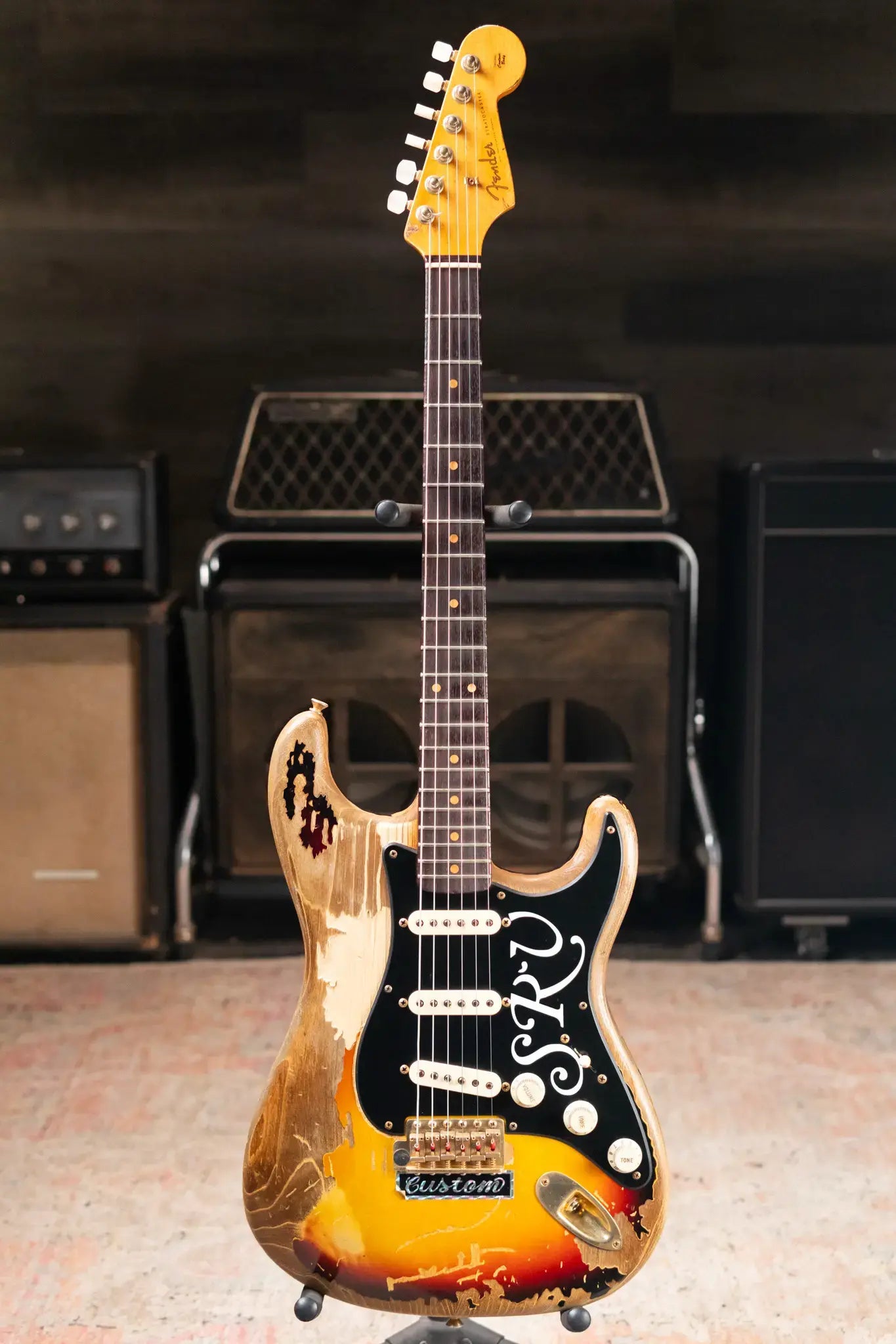 Fender Custom Shop Stevie Ray Vaughan Number One Tribute Master Built by John Cruz Stratocaster Electric Guitar 1 of 100 with Hardshell Case - Used