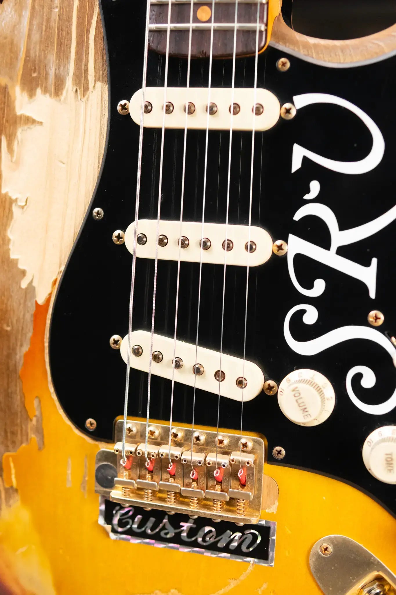 Fender Custom Shop Stevie Ray Vaughan Number One Tribute Master Built by John Cruz Stratocaster Electric Guitar 1 of 100 with Hardshell Case - Used