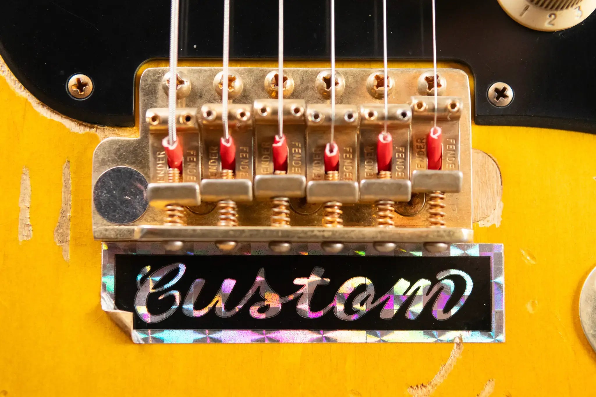 Fender Custom Shop Stevie Ray Vaughan Number One Tribute Master Built by John Cruz Stratocaster Electric Guitar 1 of 100 with Hardshell Case - Used