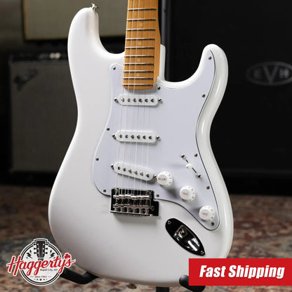 Fender Dealer Exclusive Player II Stratocaster Electric Guitar - Polar White with Matching Headstock