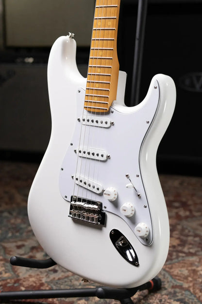 Fender Dealer Exclusive Player II Stratocaster Electric Guitar - Polar White with Matching Headstock
