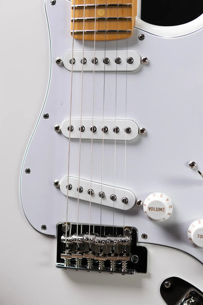 Fender Dealer Exclusive Player II Stratocaster Electric Guitar - Polar White with Matching Headstock