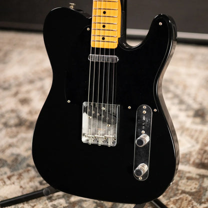 Fender Dealer Exclusive Vintera Road Worn '60s Double Esquire Electric Guitar - Black with Hardshell Case
