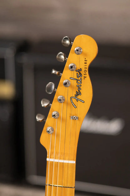 Fender Dealer Exclusive Vintera Road Worn '60s Double Esquire Electric Guitar - Black with Hardshell Case