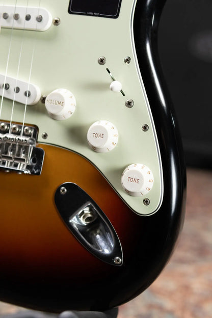 Fender Dealer Exclusive Vintera Road Worn '60s Stratocaster, Rosewood Fingerboard Electric Guitar - 3-Color Sunburst with Hardshell Case
