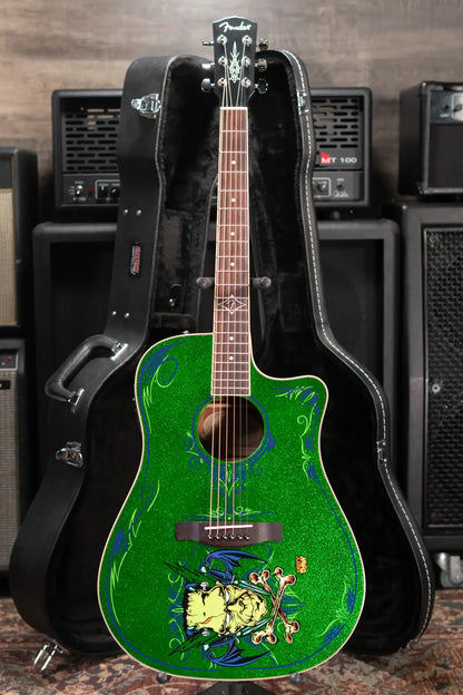 Fender Dirty Donny Franken-Bucket Acoustic/Electric Guitar with Hardshell Case - Used