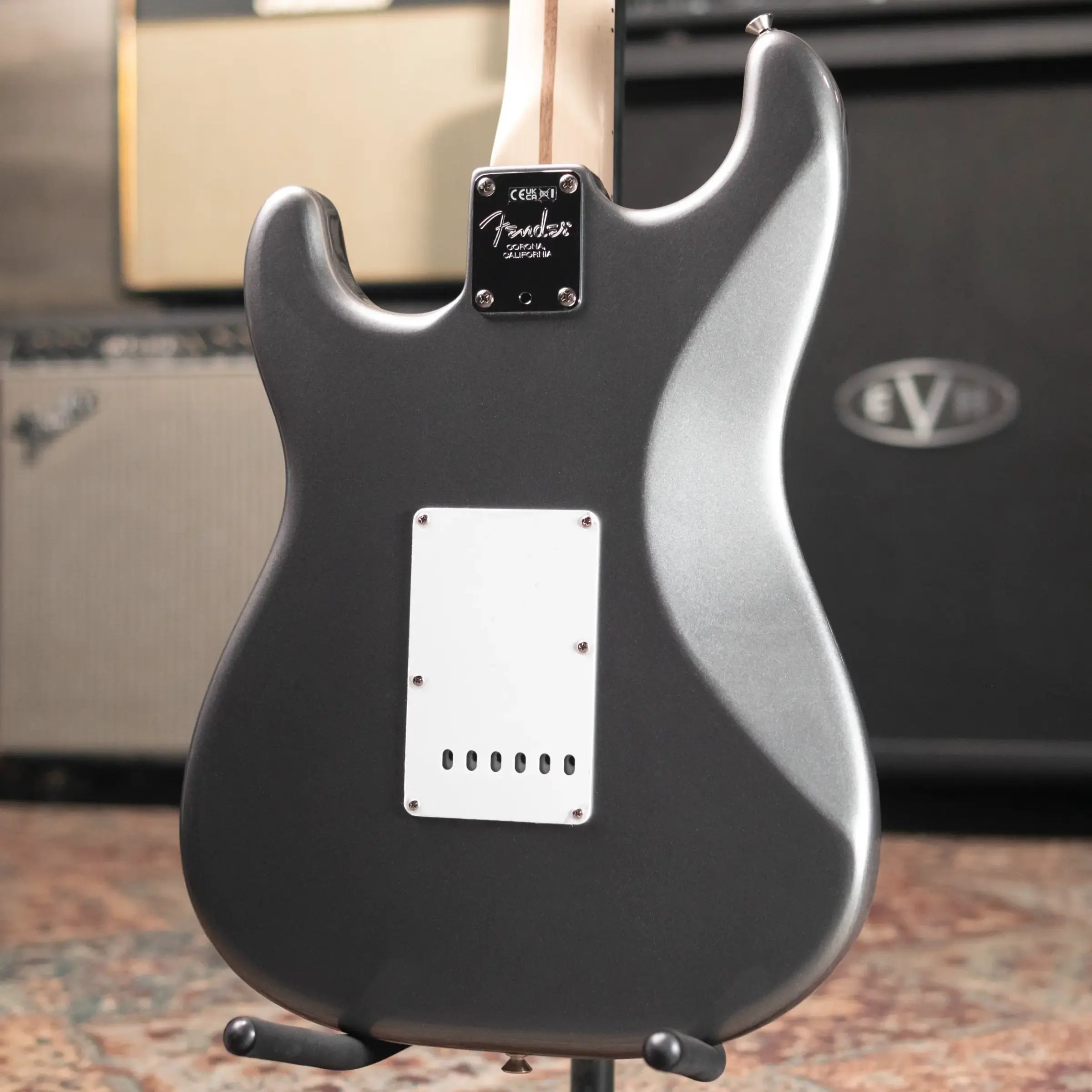 Fender Eric Clapton Stratocaster, Maple Fingerboard - Pewter with Vintage-Style Tweed Hardshell Case
