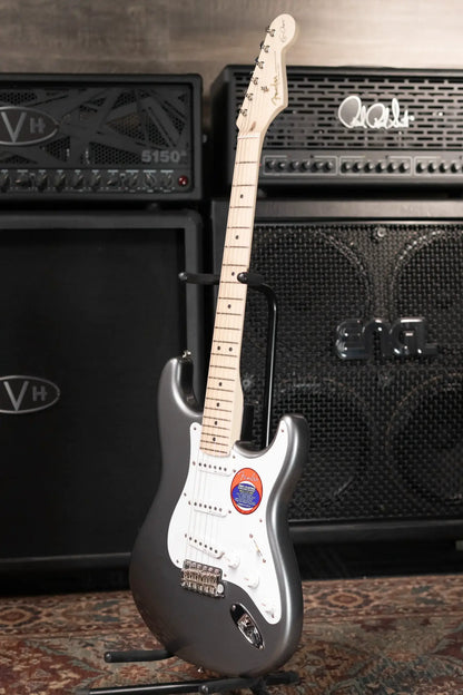 Fender Eric Clapton Stratocaster, Maple Fingerboard - Pewter with Vintage-Style Tweed Hardshell Case