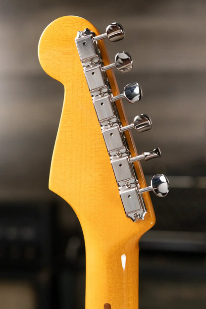 Fender Eric Johnson Stratocaster, Maple Fingerboard - White Blonde with Deluxe Blonde Hardshell Case - Used