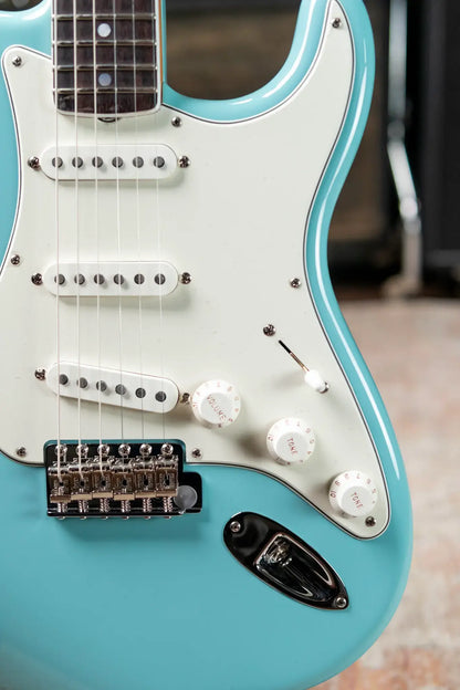 Fender Eric Johnson Stratocaster, Rosewood Fingerboard - Tropical Turquoise with Hardshell Case