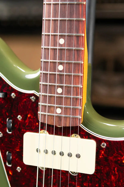 Fender FSR Limited Edition Vintera II '50s Jazzmaster Rosewood Fingerboard Electric Guitar - Olive with Gig Bag