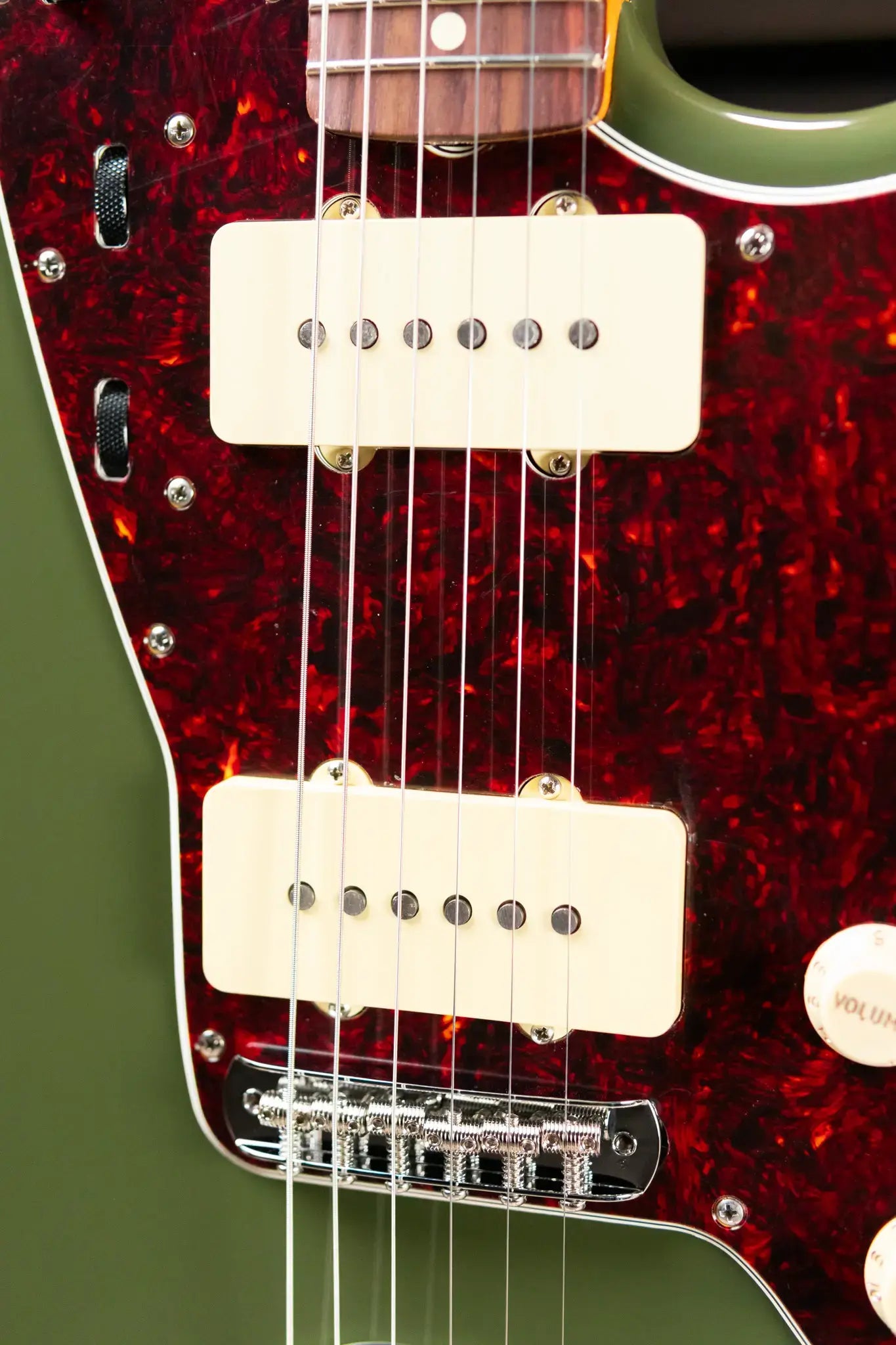 Fender FSR Limited Edition Vintera II '50s Jazzmaster Rosewood Fingerboard Electric Guitar - Olive with Gig Bag