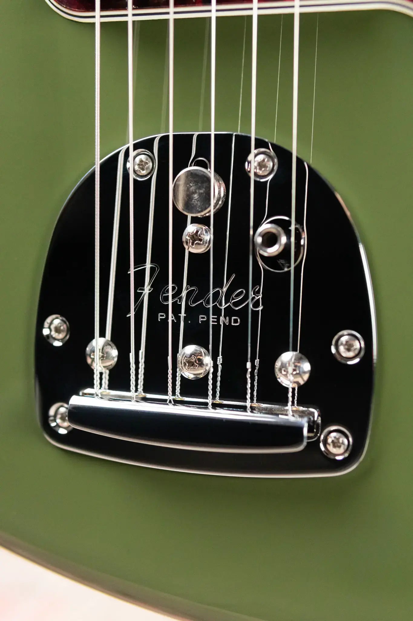 Fender FSR Limited Edition Vintera II '50s Jazzmaster Rosewood Fingerboard Electric Guitar - Olive with Gig Bag