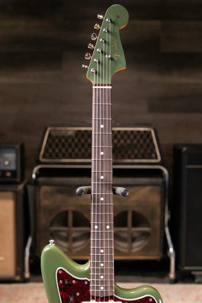 Fender FSR Limited Edition Vintera II '50s Jazzmaster Rosewood Fingerboard Electric Guitar - Olive with Gig Bag