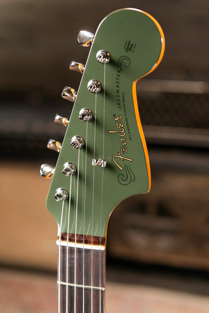 Fender FSR Limited Edition Vintera II '50s Jazzmaster Rosewood Fingerboard Electric Guitar - Olive with Gig Bag