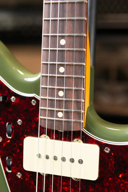 Fender FSR Limited Edition Vintera II '50s Jazzmaster Rosewood Fingerboard Electric Guitar - Olive with Gig Bag