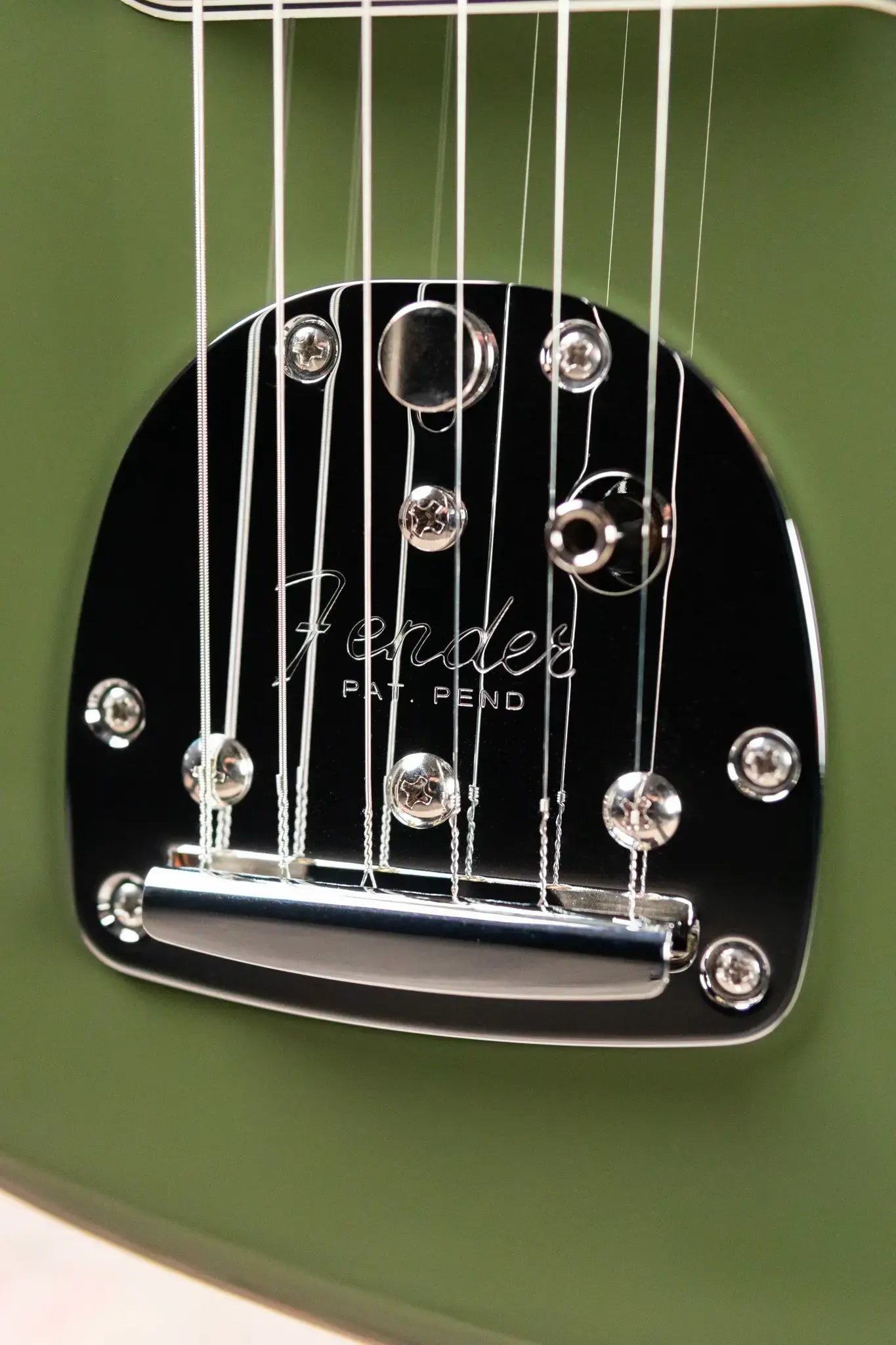 Fender FSR Limited Edition Vintera II '50s Jazzmaster Rosewood Fingerboard Electric Guitar - Olive with Gig Bag