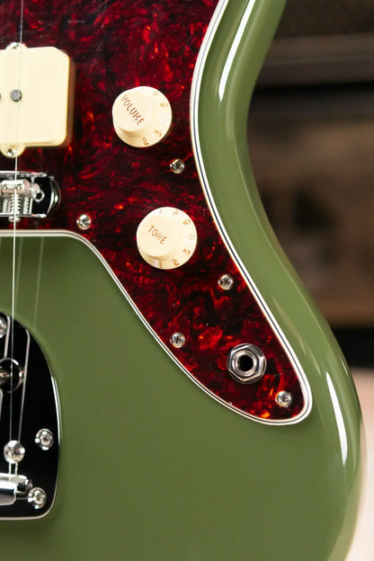 Fender FSR Limited Edition Vintera II '50s Jazzmaster Rosewood Fingerboard Electric Guitar - Olive with Gig Bag