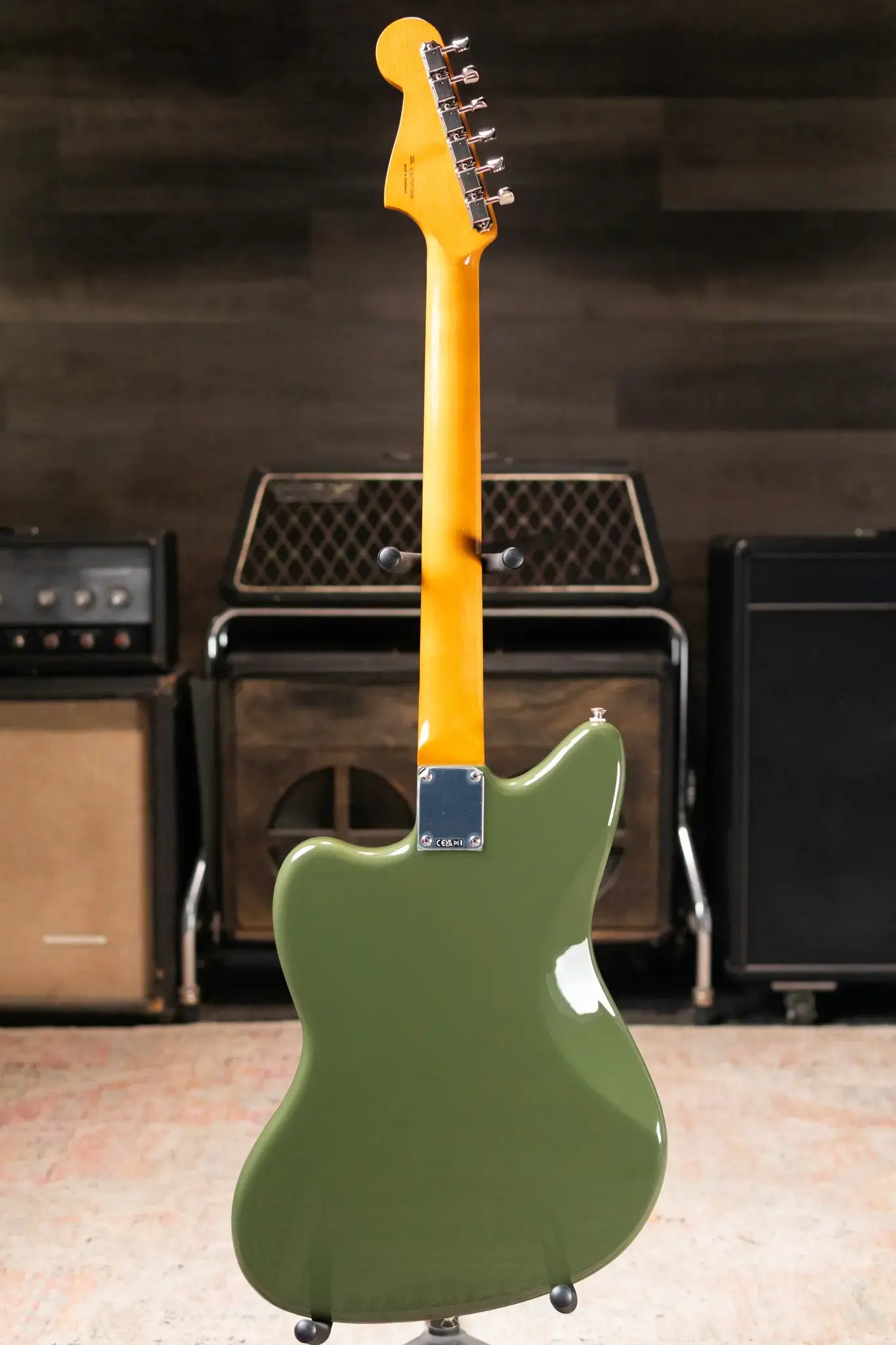 Fender FSR Limited Edition Vintera II '50s Jazzmaster Rosewood Fingerboard Electric Guitar - Olive with Gig Bag