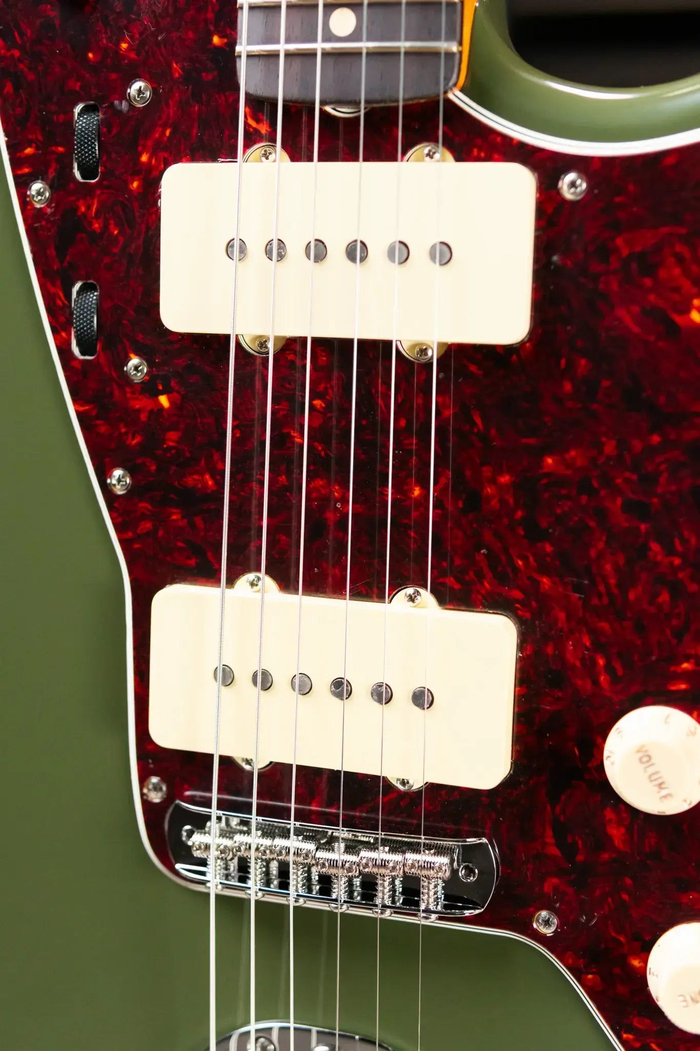 Fender FSR Limited Edition Vintera II '50s Jazzmaster Rosewood Fingerboard Electric Guitar - Olive with Gig Bag