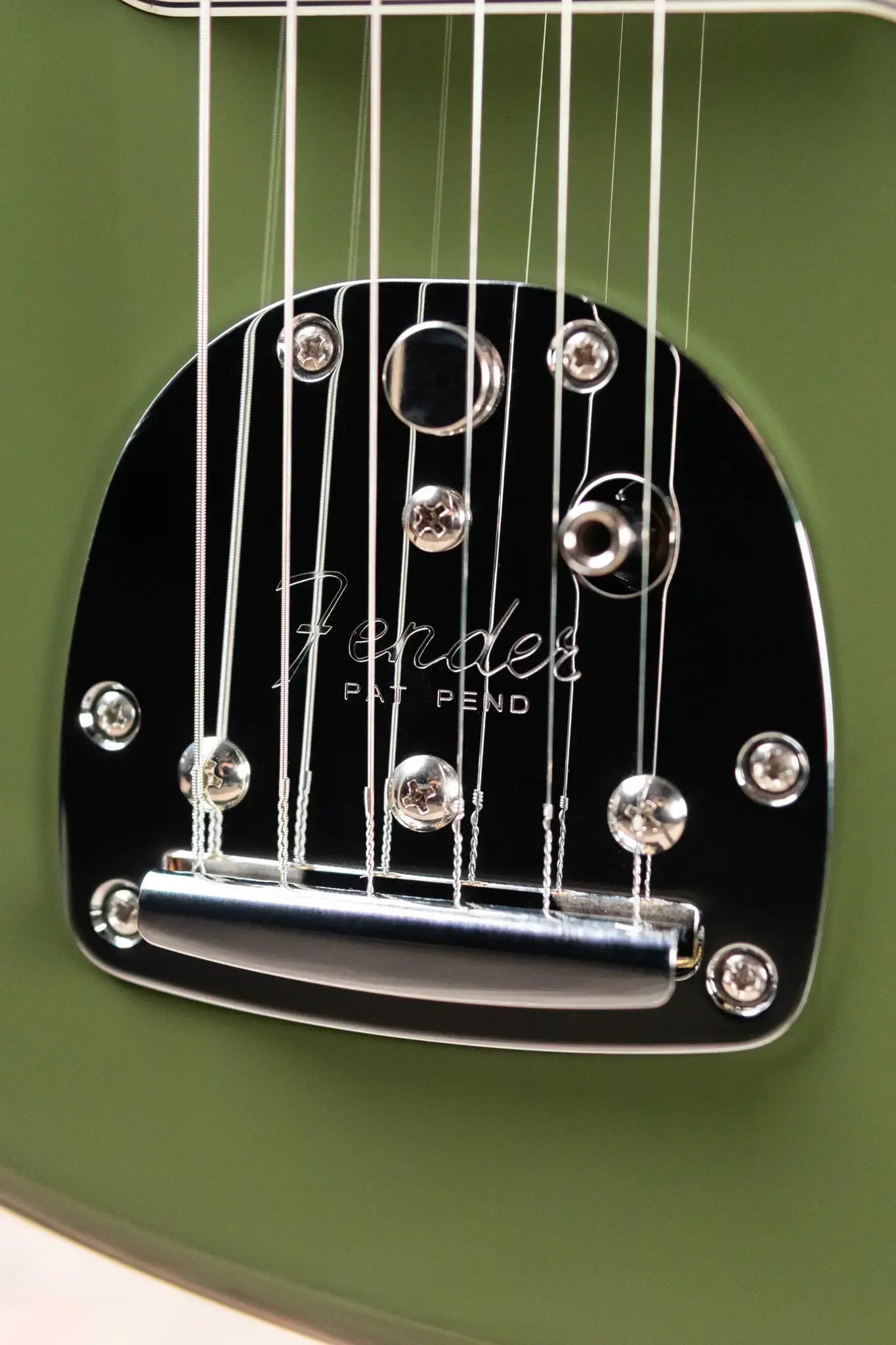 Fender FSR Limited Edition Vintera II '50s Jazzmaster Rosewood Fingerboard Electric Guitar - Olive with Gig Bag