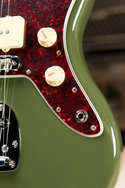 Fender FSR Limited Edition Vintera II '50s Jazzmaster Rosewood Fingerboard Electric Guitar - Olive with Gig Bag