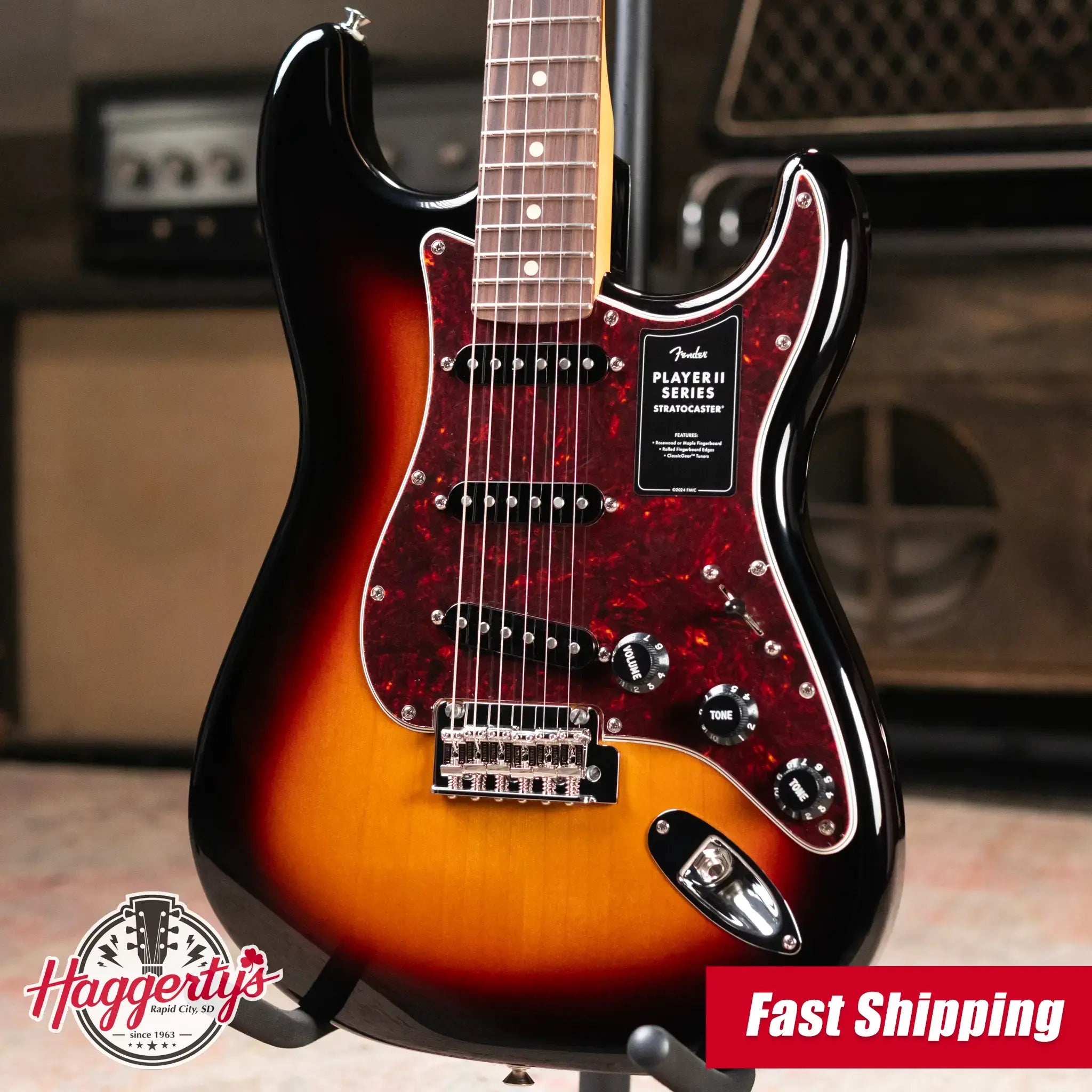 Fender FSR Player II Stratocaster Rosewood Fingerboard Electric Guitar - 3-Color Sunburst