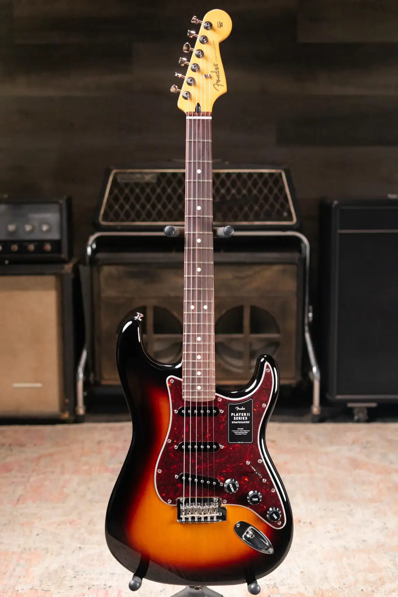 Fender FSR Player II Stratocaster Rosewood Fingerboard Electric Guitar - 3-Color Sunburst