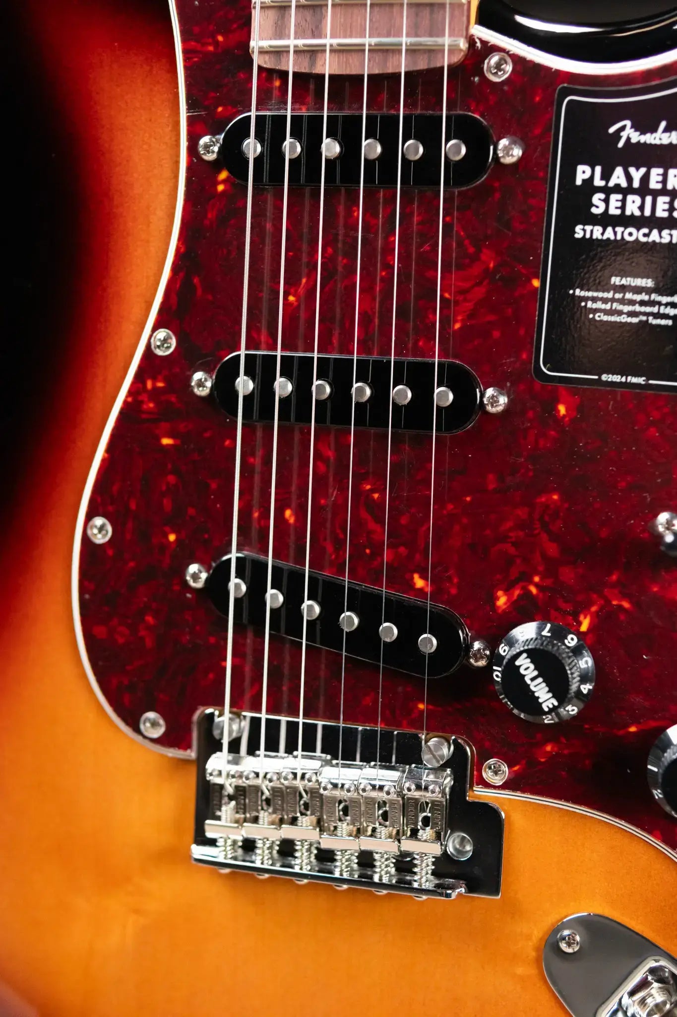 Fender FSR Player II Stratocaster Rosewood Fingerboard Electric Guitar - 3-Color Sunburst