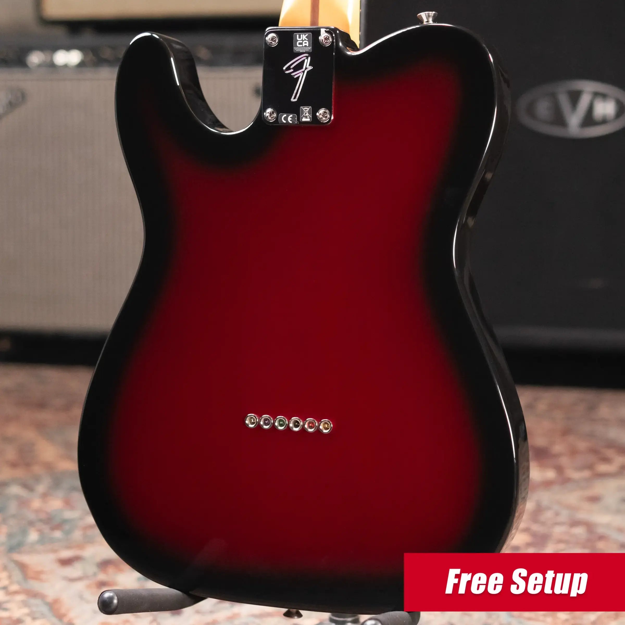 Fender Gold Foil Telecaster Electric Guitar, Ebony Fingerboard - Candy Apple Burst - Used