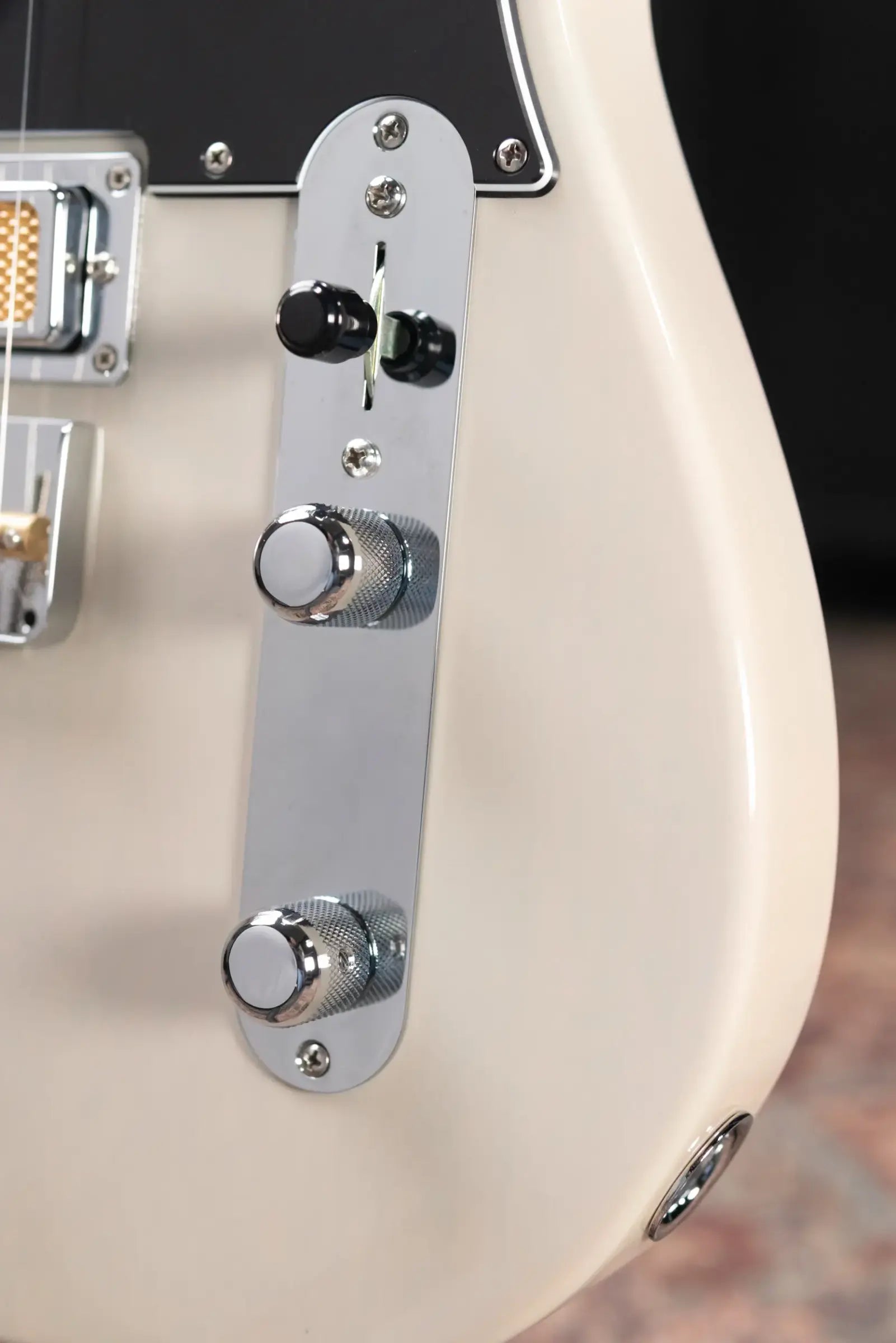 Fender Gold Foil Telecaster Electric Guitar - White Blonde with Gig Bag - Used